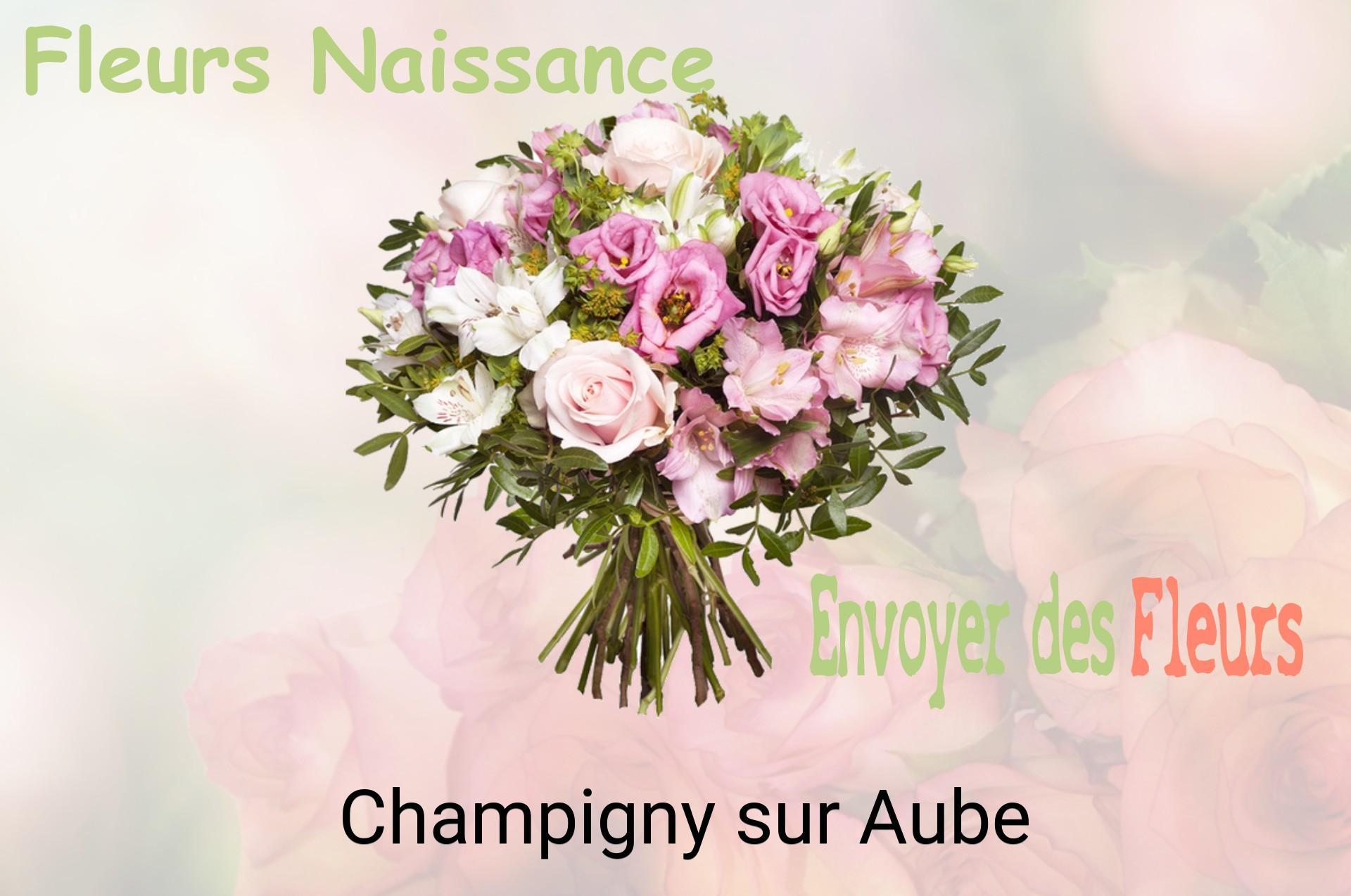 Bouquet de fleurs de naissance livré à Champigny-sur-Aube